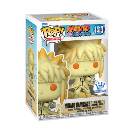 Funko Pop Animation: Naruto Shippuden – Minato Namikaze Modo Chakra Del Nueve Colas Exclusivo Funko Shop