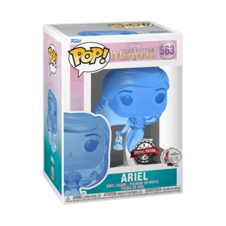 Funko Pop Disney: La Sirenita – Ariel Azul Translucida Exclusivo