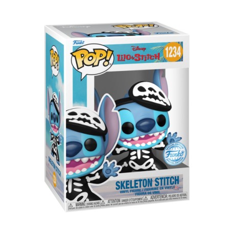 Funko Pop Disney: Lilo y Stitch – Stitch Esqueleto Exclusivo