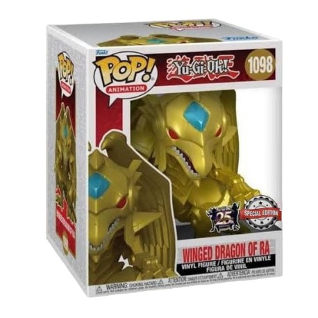 Funko Pop Animation: Yu Gi Oh – Dragon Alado de Ra Exclusivo