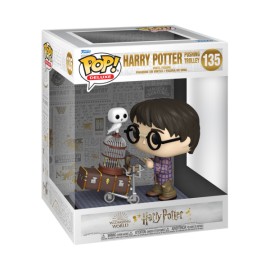 Funko Pop Deluxe: Harry Potter Aniversario – Harry empujando Carrito Navidad