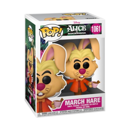 Funko Pop Disney: Alicia 70 Aniversario – Liebre de marzo