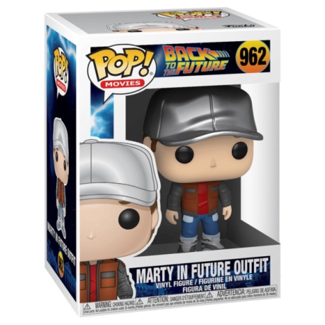 Funko Pop Movies: Volver al Futuro – Marty Ropa del Futuro