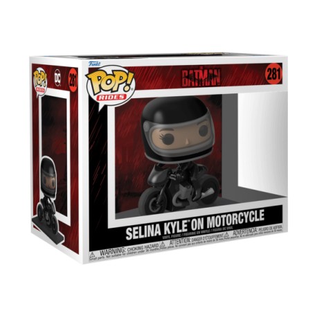 Funko Pop Ride Deluxe: DC The Batman – Selina Kyle en Motocicleta