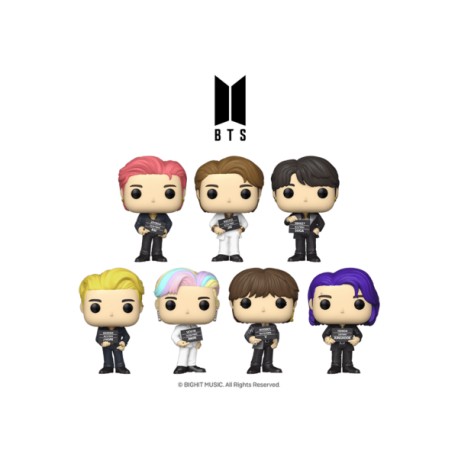 Funko Pop Rocks: BTS Butter – Colección Completa