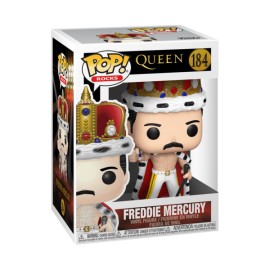 Funko Pop Rocks: Queen – Freddie Mercury King Rey