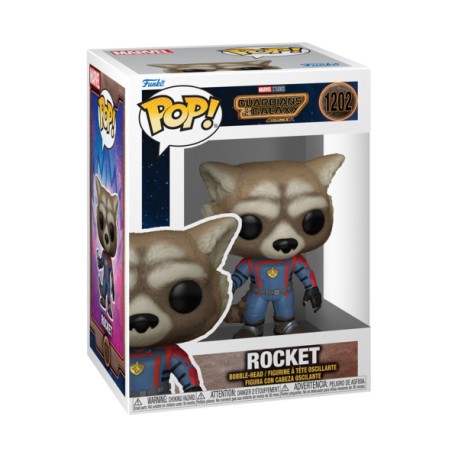 Funko Pop Marvel: Guardianes De La Galaxia 3 – Rocket