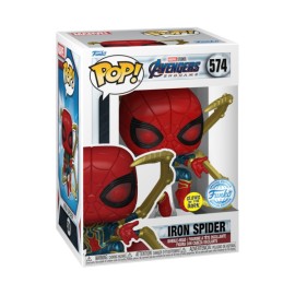 Funko Pop Marvel: Avengers Endgame – Iron Spider Guantelete Glow