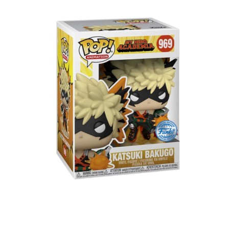 Funko Pop Animation: My Hero Academia – Katsuki Bakugo con Explosion Exclusivo