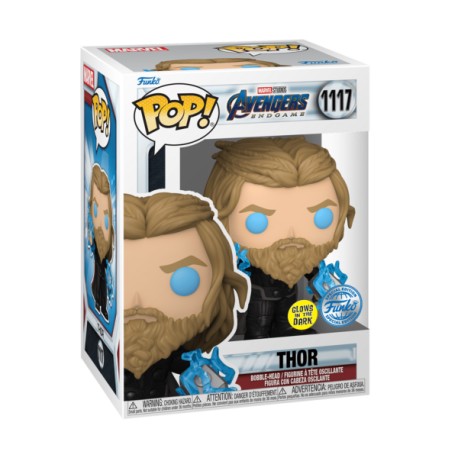Funko Pop Marvel: Avengers End Game – Thor con Trueno Glow Exclusivo — anime